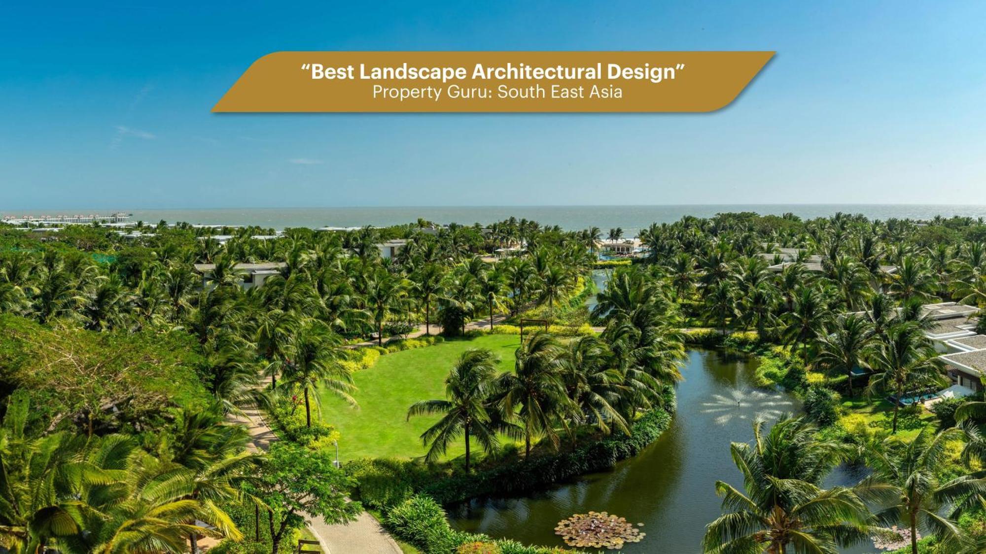 Melia Ho Tram Beach Resort Εξωτερικό φωτογραφία Landscape design